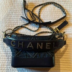 Beautiful rare Chanel bag - Denim is HOT